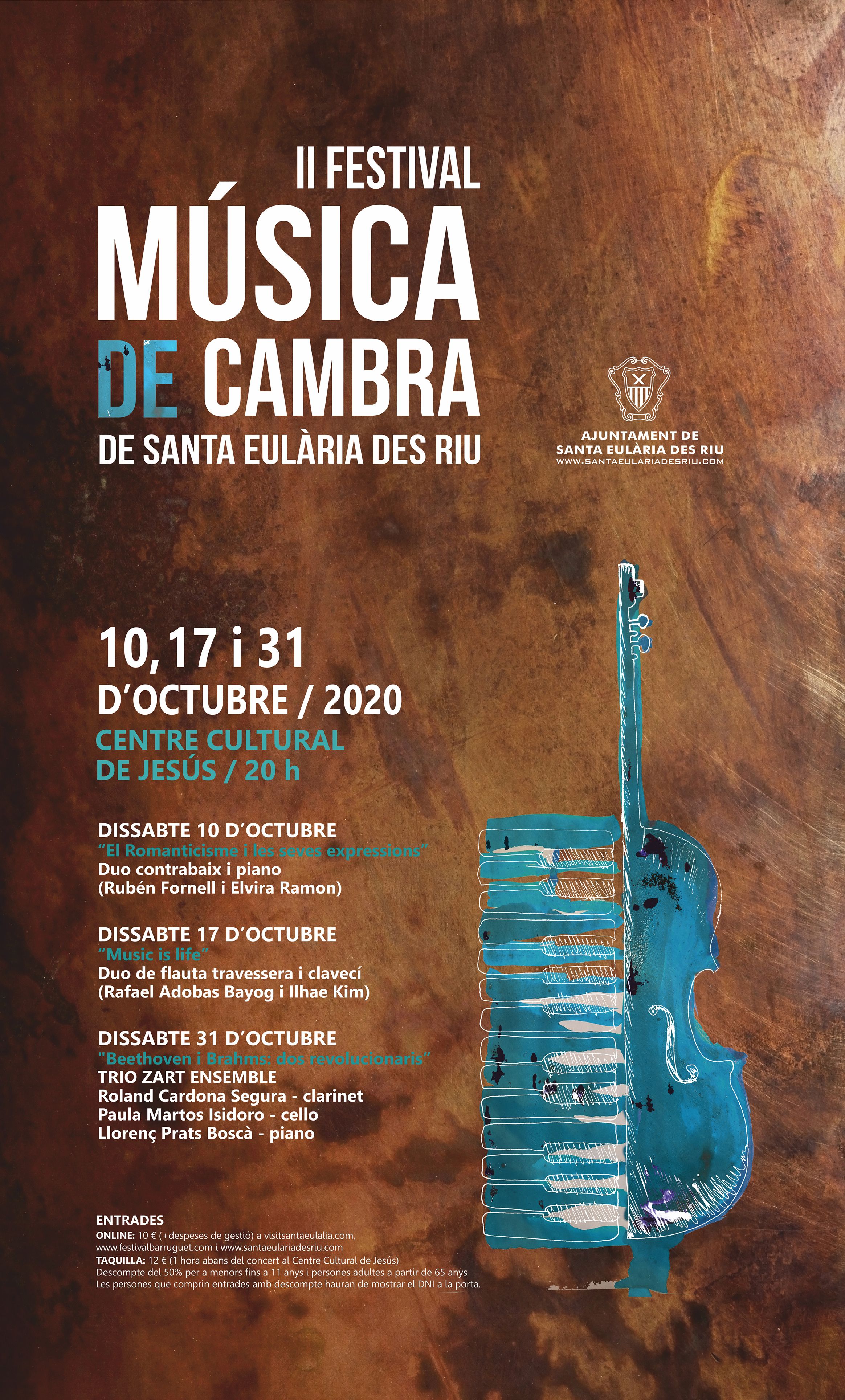 CARTELL II festival musica de cambra OCT 2020