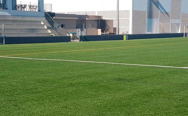 Finalizada la obra de reforma de los vestuarios del campo de fútbol de es Puig d’en Valls