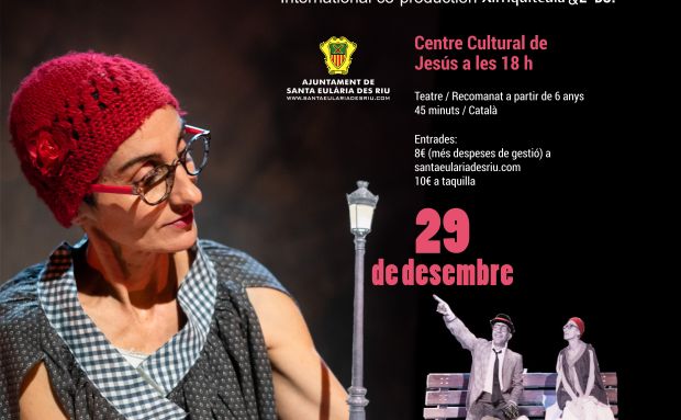 El Centre Cultural de Jesús acollirà aquest Nadal l'espectacle teatral Vai Via