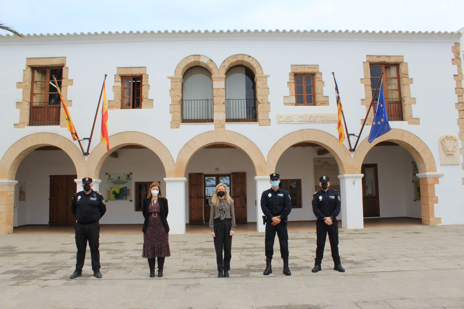 Un nuevo agente comienza su trabajo el 1 de abril en la Policía Local de Santa Eulària