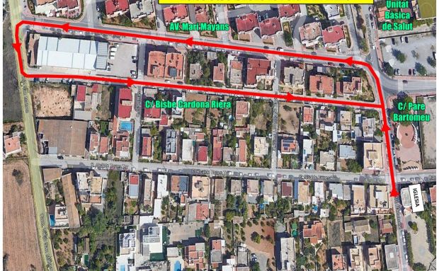 Información sobre incidencias en el tráfico y el estacionamiento con motivo de las procesiones de Semana Santa