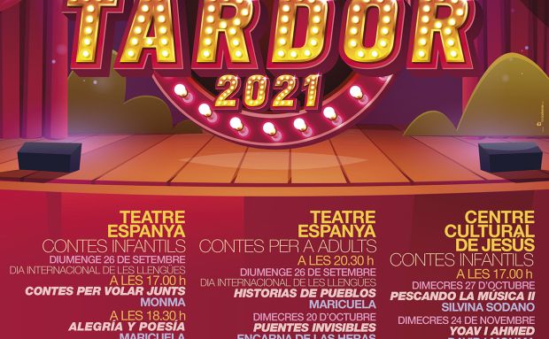 El domingo se inicia la temporada de ‘Contes de Tardor 2021’ cuyas actividades tendrán intérpretes en lengua de signos