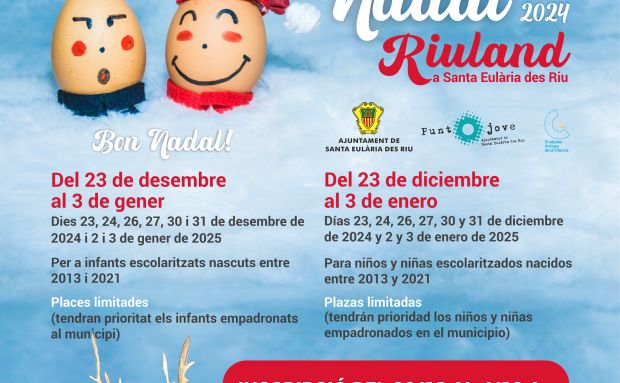 El 29 de noviembre se abre el periodo de inscripción para las Escuelas de Navidad que se alargan a ocho días