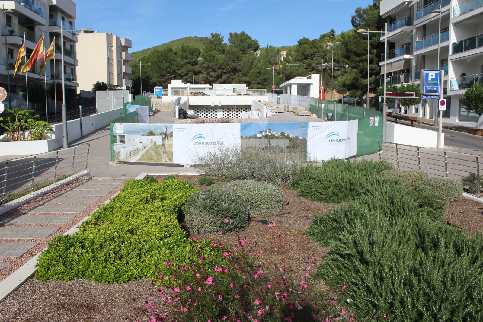 Iniciadas las obras para la construcción de la nueva Escuela Municipal de Música en el Paseo de la Paz de Santa Eulària