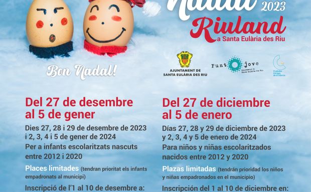 El viernes se abren las inscripciones para la Escuela de Navidad que contará con descuentos para familias numerosas, monoparentales y para niños con discapacidad