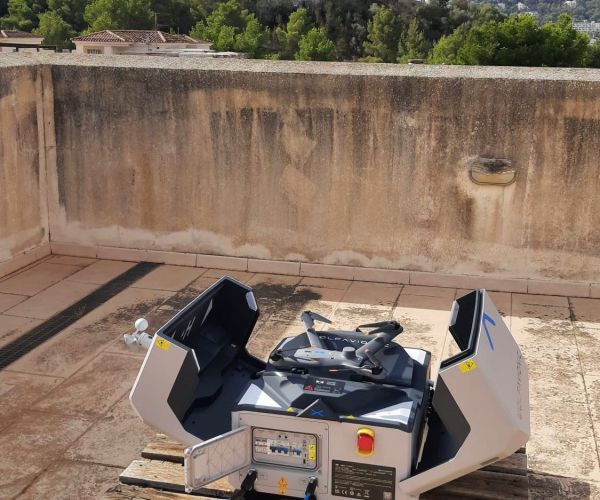 La Policía Local de Santa Eulària des Riu inicia un proyecto pionero de patrulla aérea con drones autónomos