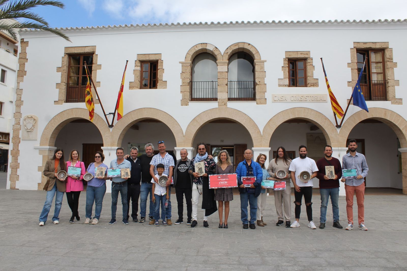 Entregados los premios de cocina de la Fira des Gerret de los años 2020 y 2023, así como la recaudación para los afectados por los terremotos de Turquía y Siria