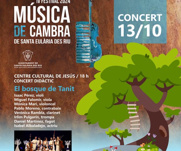 La soprano Isabel Albadalejo será la protagonista del segundo concierto del cuarto Festival Música de Cambra de Santa Eulària con ‘El bosque de Tanit’