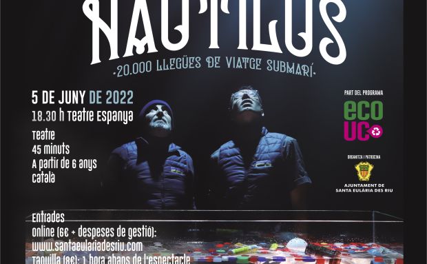 ‘Nautilus, 20.000 llegües de viatge submarí’, una versión actualizada del clásico de Julio Verne que pone el acento en el ecologismo