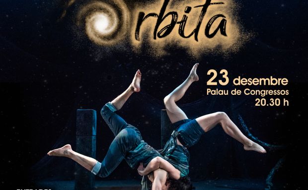 ‘Órbita’, danza acrobática y música en el Palacio de Congresos de Ibiza el próximo 23 de diciembre