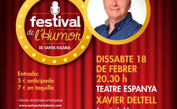 Festival de l'Humor 2023: Xavier Deltell el 18 de febrero en el Teatro España