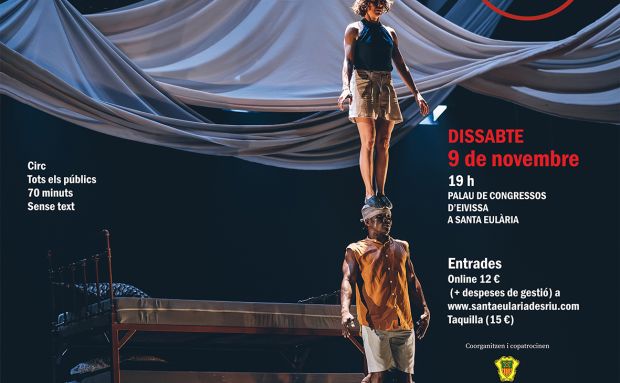 Ya están a la venta las entradas para ‘R.E.M.’, un viaje al mundo de los sueños con la ibicenca Andrea Pérez Bejarano y la compañía La Trócola Circ