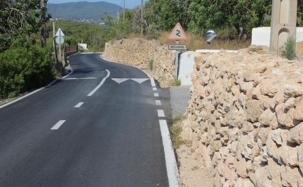 Finalizadas las obras de reparación y mejora de la seguridad del Camí de Can Carlos de la Parròquia de Jesús