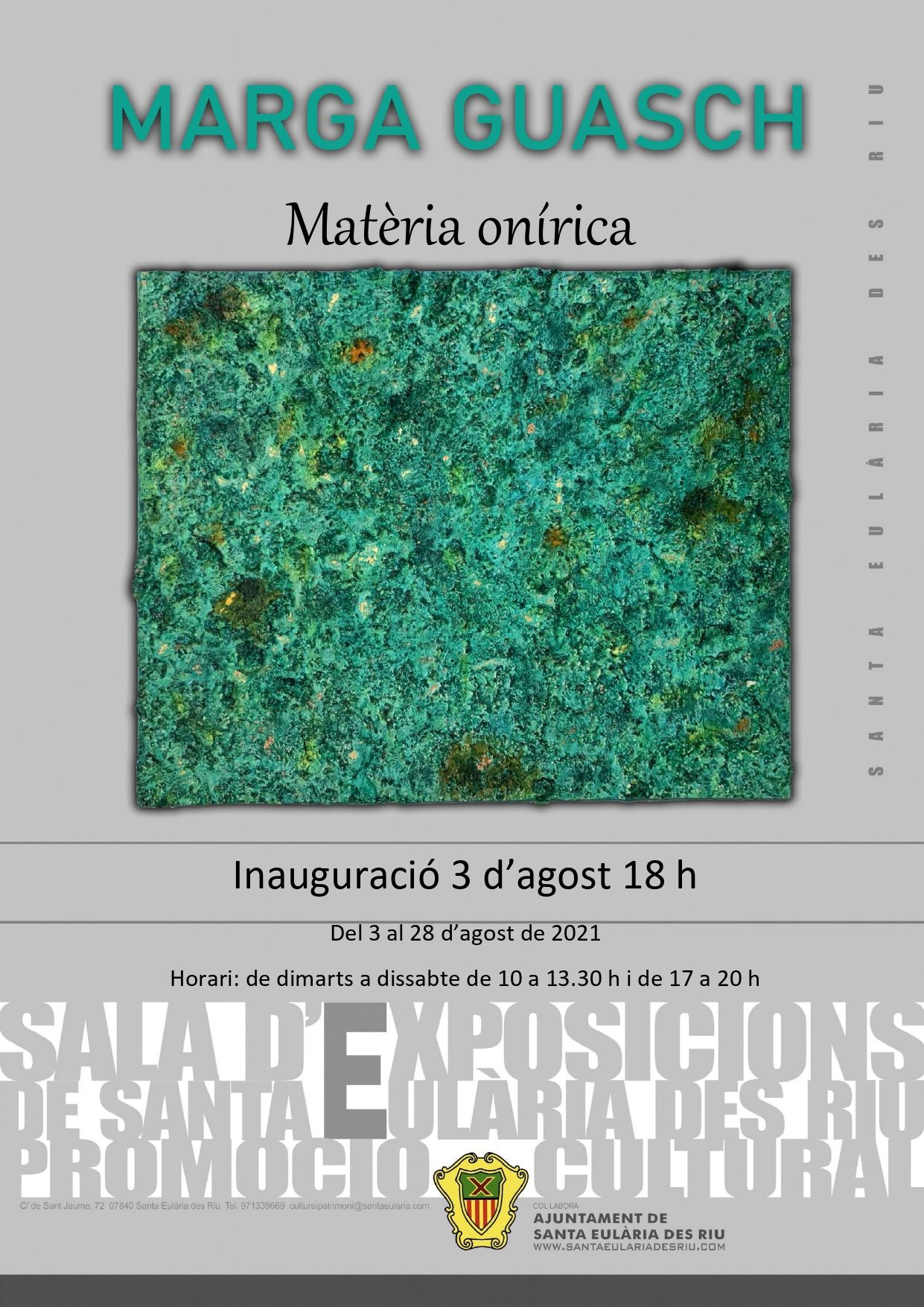 Marga Guasch presenta su nueva exposición ‘Matèria Onírica’, una oda a la materia y el color