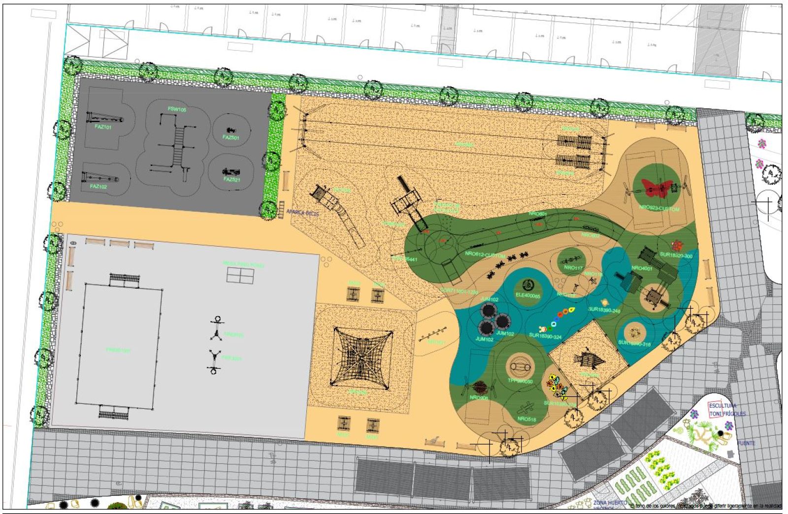 El Ayuntamiento de Santa Eulària des Riu urbaniza 6.000 metros cuadrados en es Puig d'en Valls para crear una plaza pública con espacios infantiles, zona recreativa, deportiva, calistenia y huertos urbanos