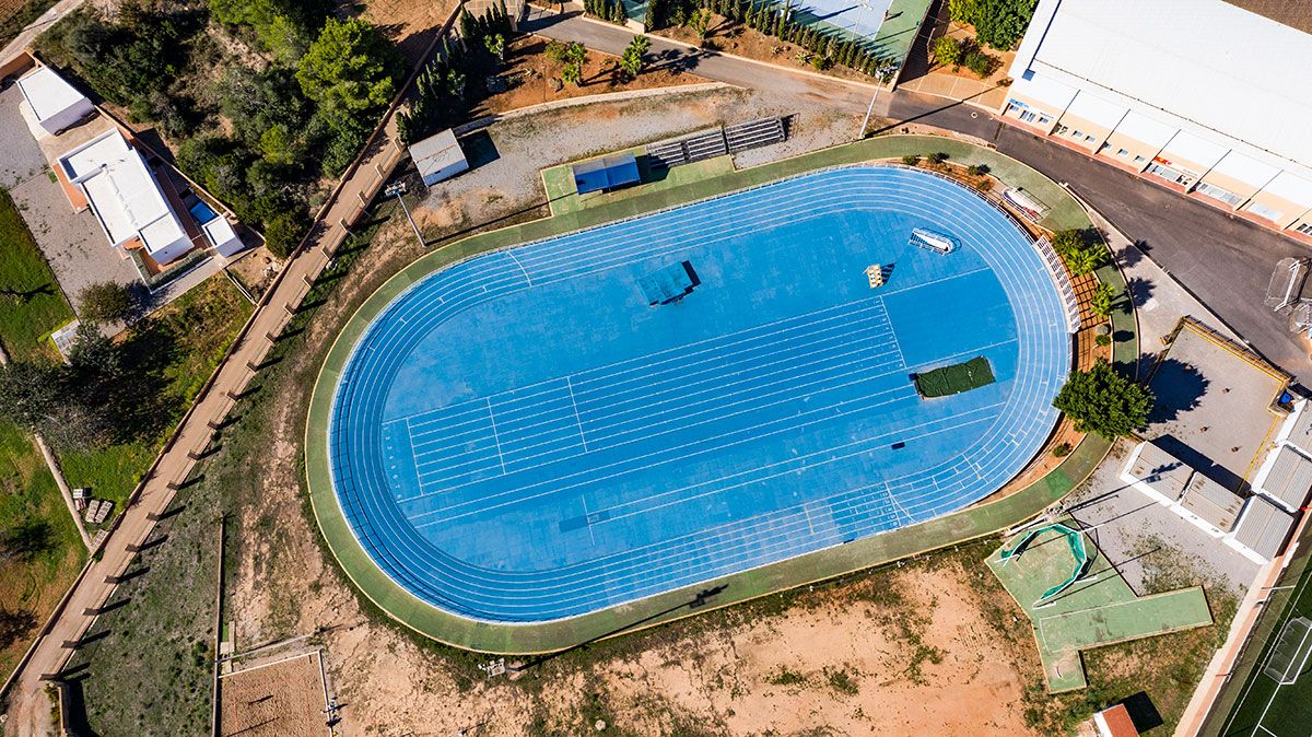 Pista de atletismo 200 metros