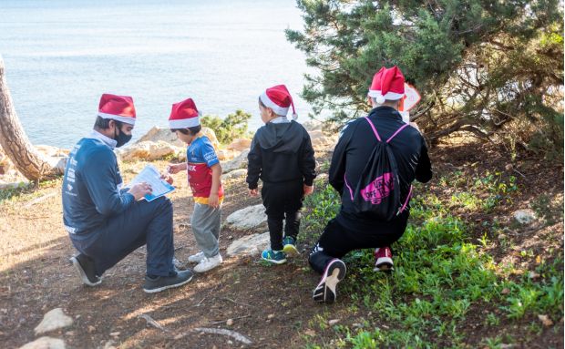 La yincana familiar Christmas Race cierra el programa de actividades de Cuidinfants