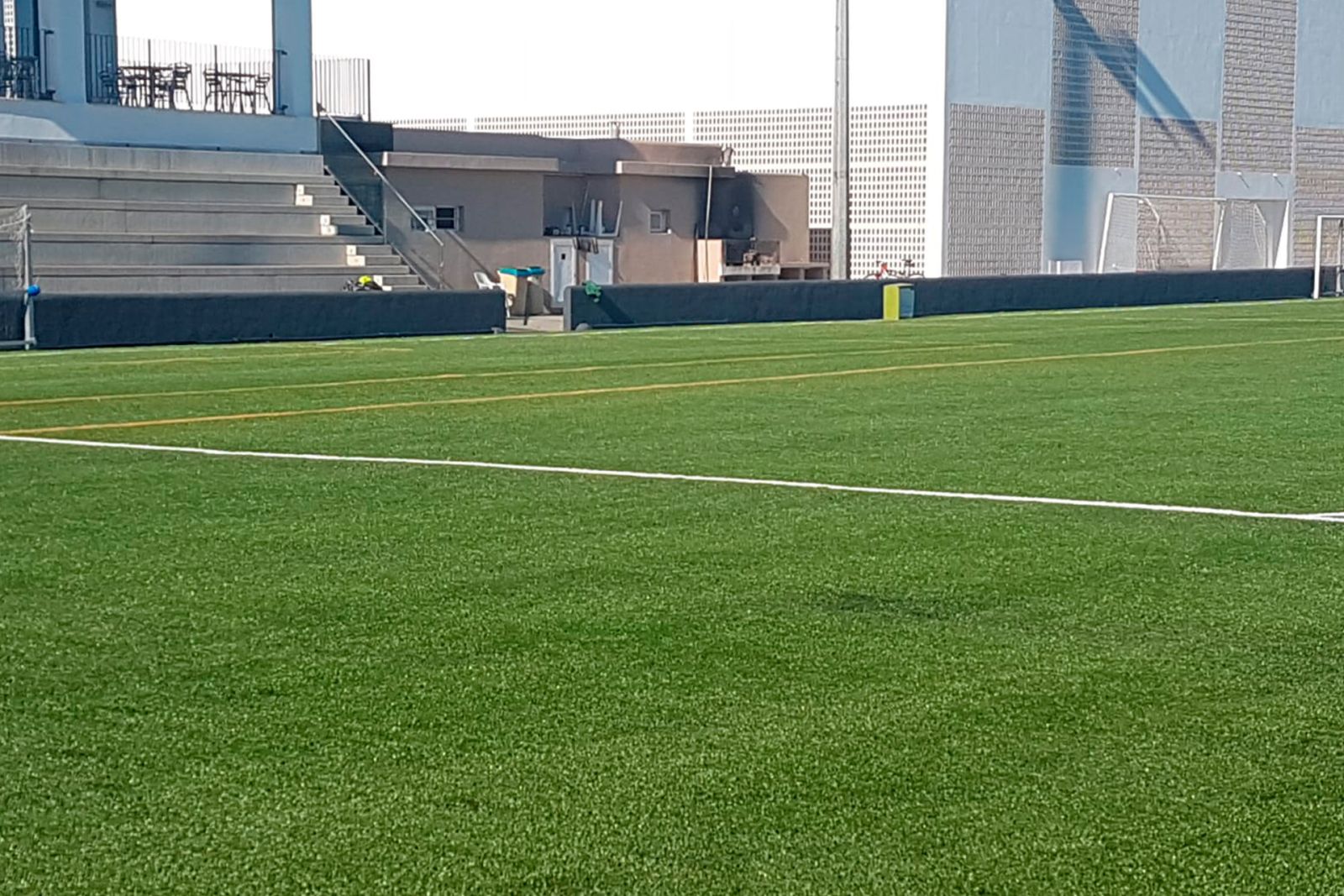 Finalizada la obra de reforma de los vestuarios del campo de fútbol de es Puig d’en Valls