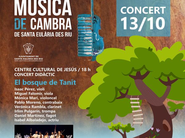 La soprano Isabel Albadalejo serà la protagonista del segon concert del quart Festival Música de Cambra de Santa Eulària amb ‘El bosque de Tanit’