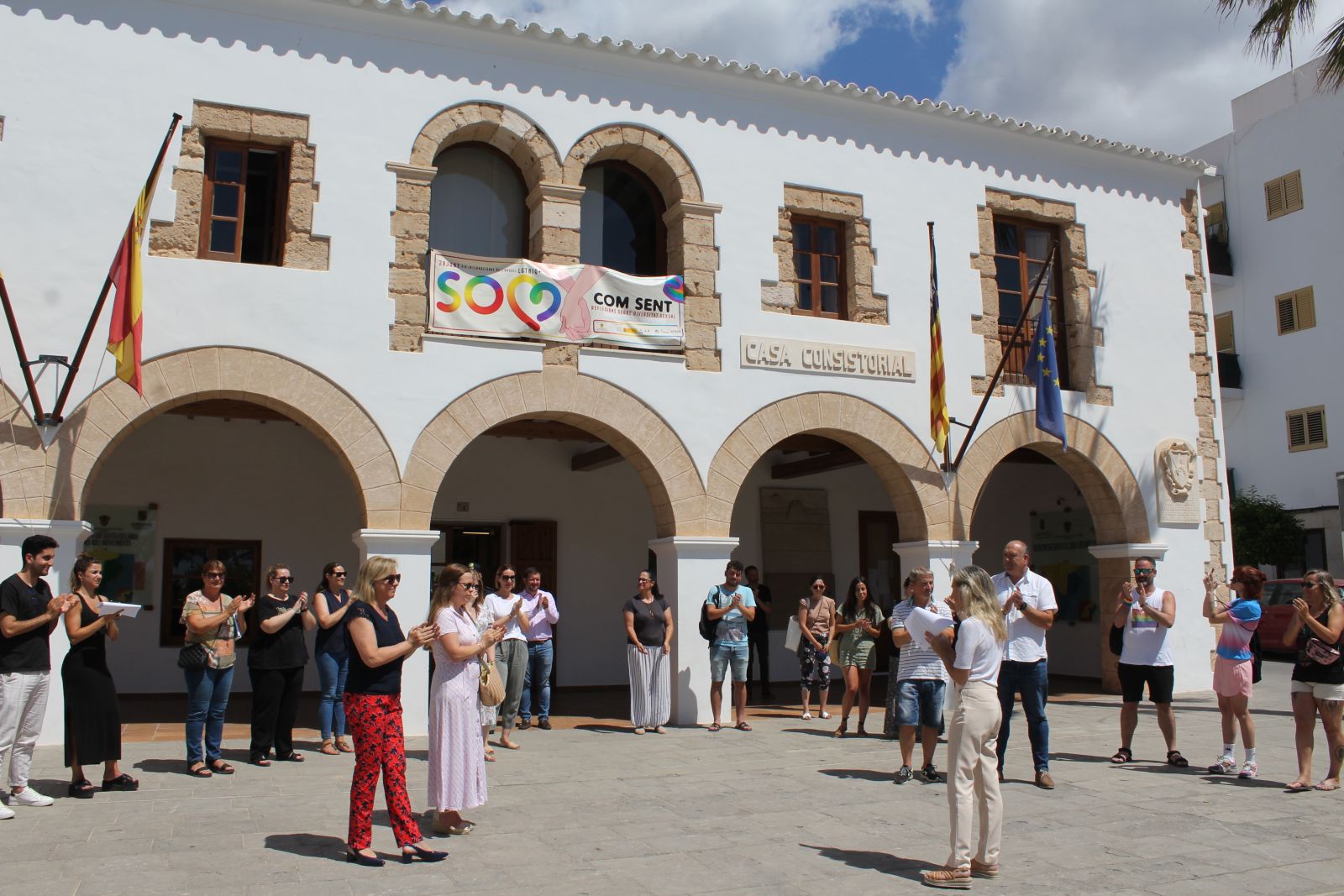 Santa Eulària des Riu inicia el viernes 23 de junio las actividades ‘Som com Sent 2023’ con motivo del Día Internacional del Orgullo LGTBIQ+