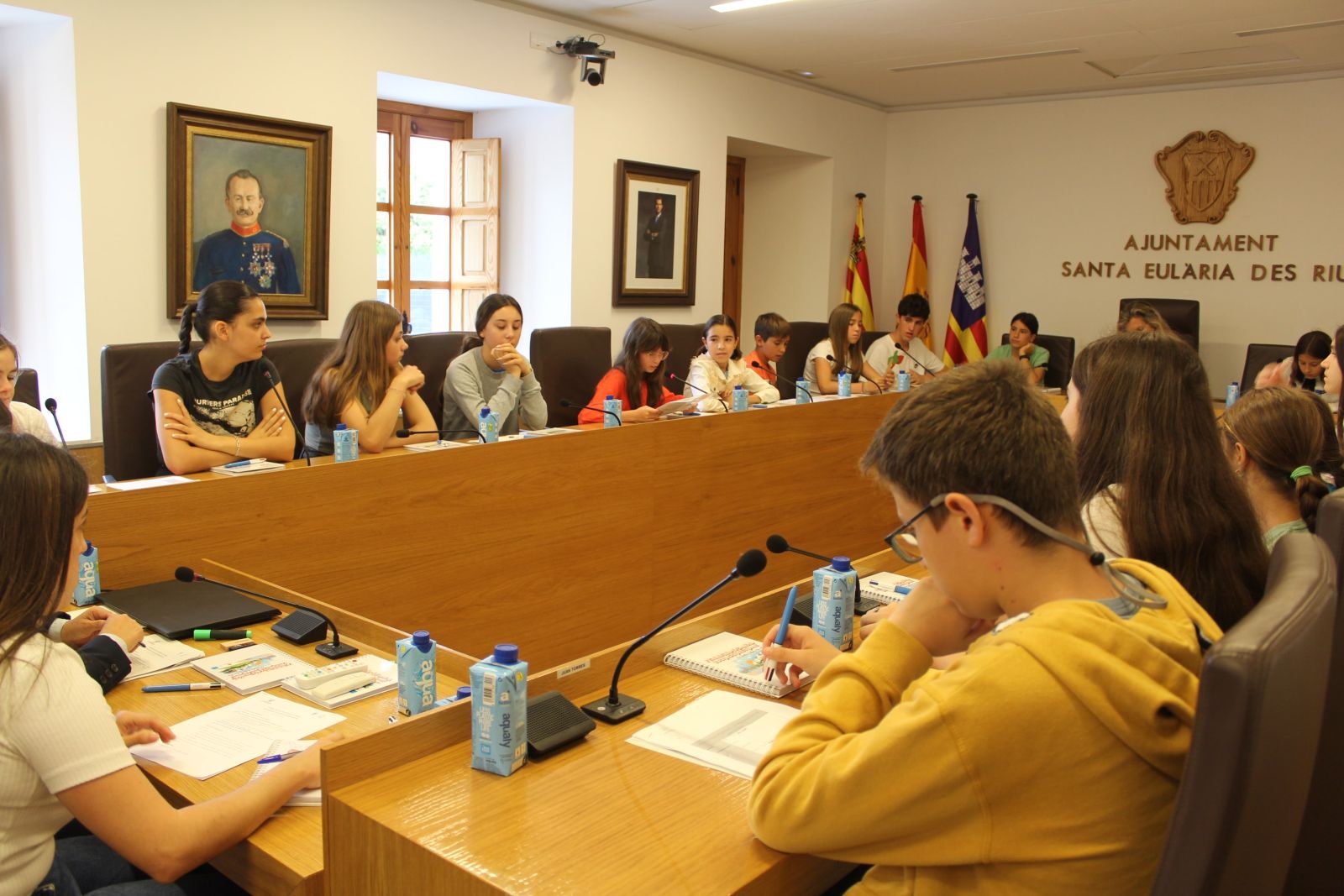 El Pleno Infantil y Juvenil muestra la inquietud de los y las estudiantes sobre ecología y movilidad