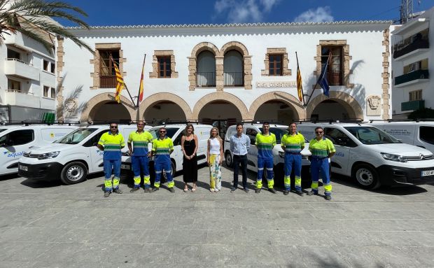 El Servicio Municipal de Aguas de Santa Eulària des Riu apuesta por el medio ambiente con la incorporación de vehículos eléctricos