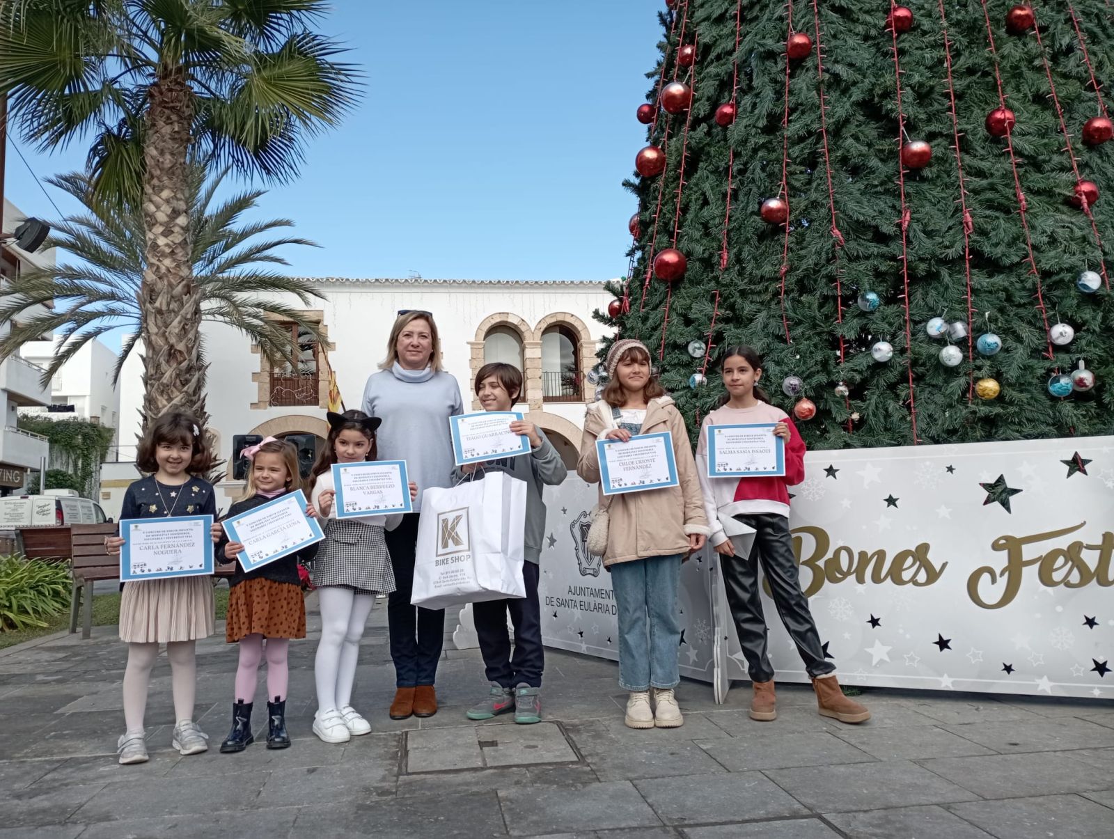 Entregados los premios del concurso de dibujo infantil de la Semana Europea de la Movilidad