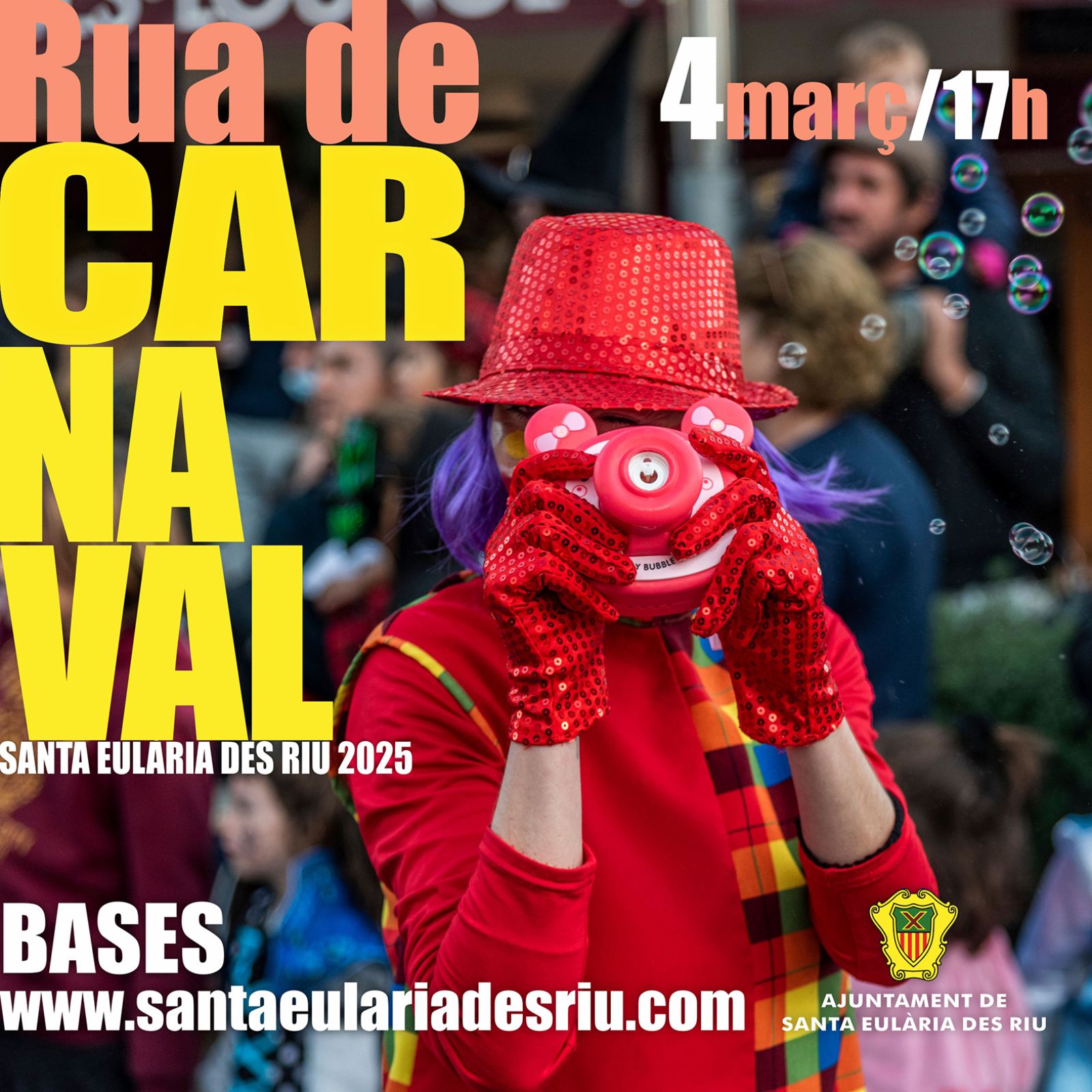 Todo listo para una nueva edición del Carnaval de Santa Eulària des Riu 2025