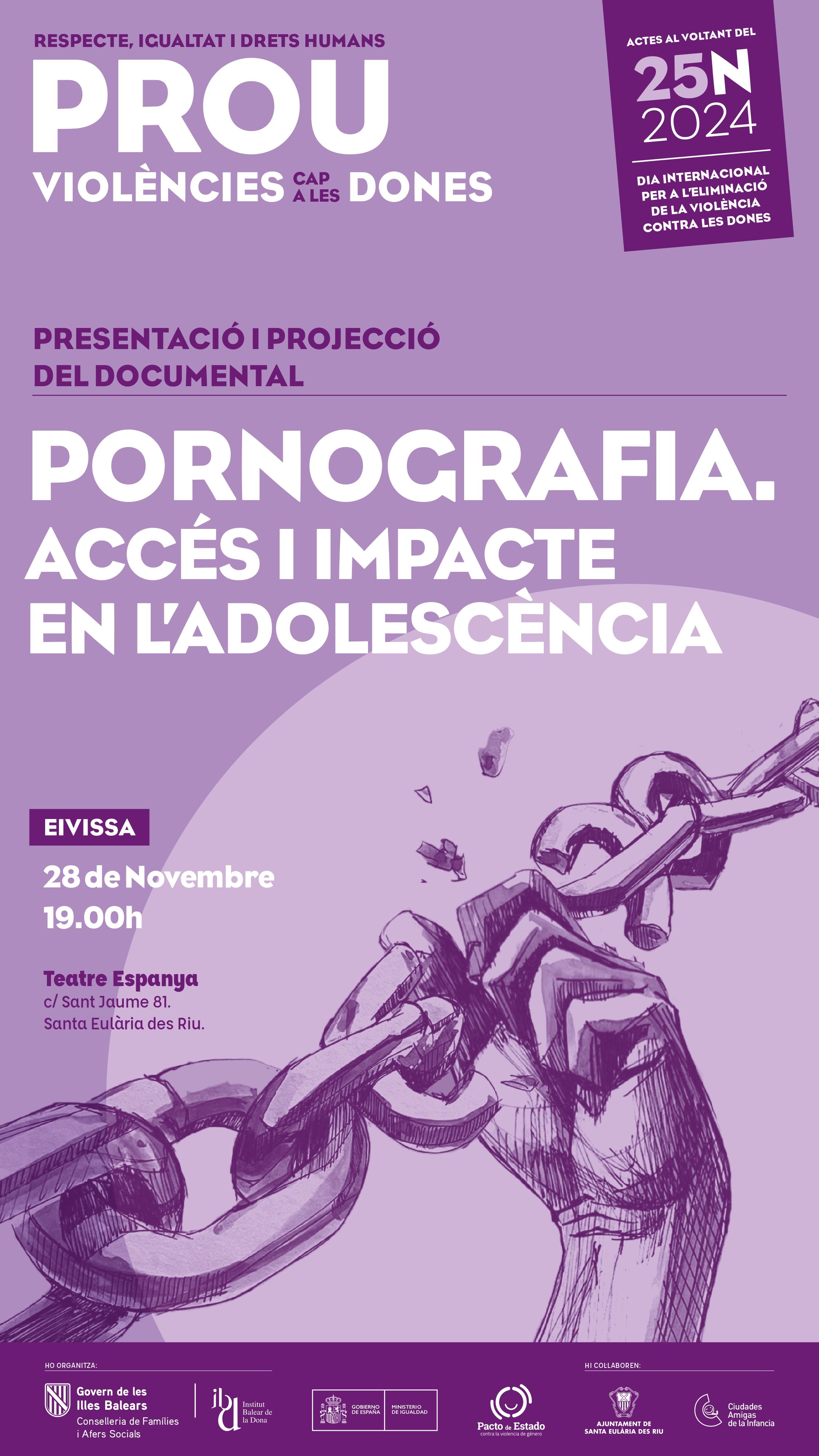 Una classe de defensa personal, teatre i audiovisuals per celebrar el Dia Internacional de l'Eliminació de la Violència Contra la Dona