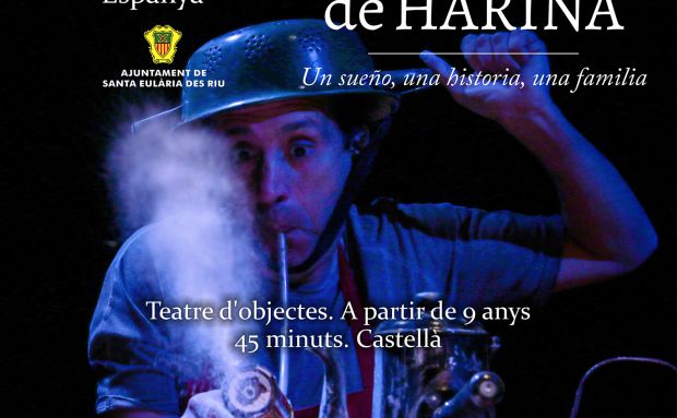 ‘Con un kilo de harina’, un espectáculo en el Teatro España para explicar a menores y adultos la inmigración