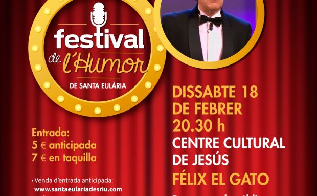 Festival de l'Humor 2023: Félix El Gato el 18 de febrero en el Centro Cultural de Jesús