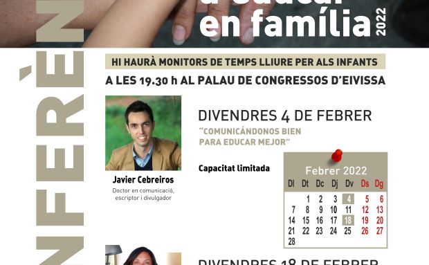 Recursos para educar en la era online y la comunicación entre padres e hijos, temas de una nueva edición de ‘L'aventura d'educar en família’